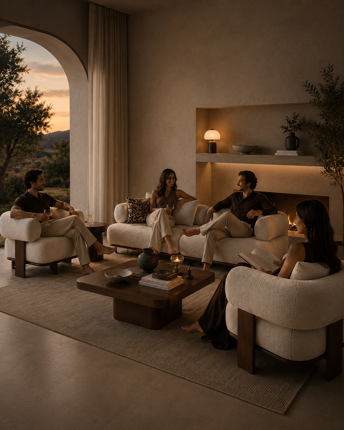 NIRVANA 3-Seater Sofa
